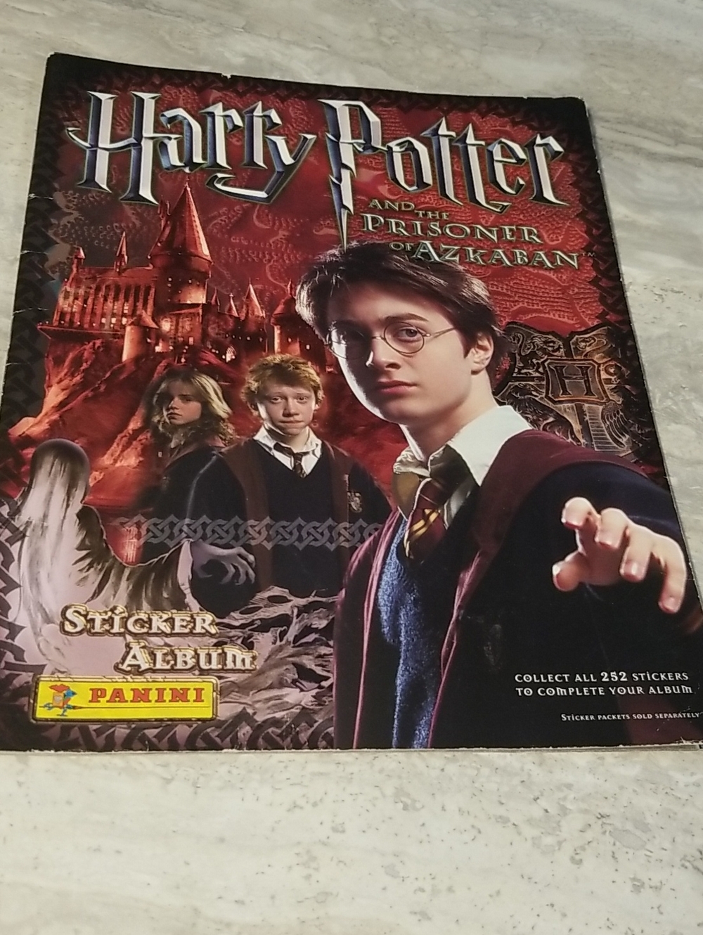 Panini Harry Potter Sticker Album  Not Complete